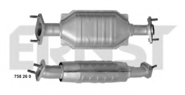 ERNST 758260 Catalytic Converter